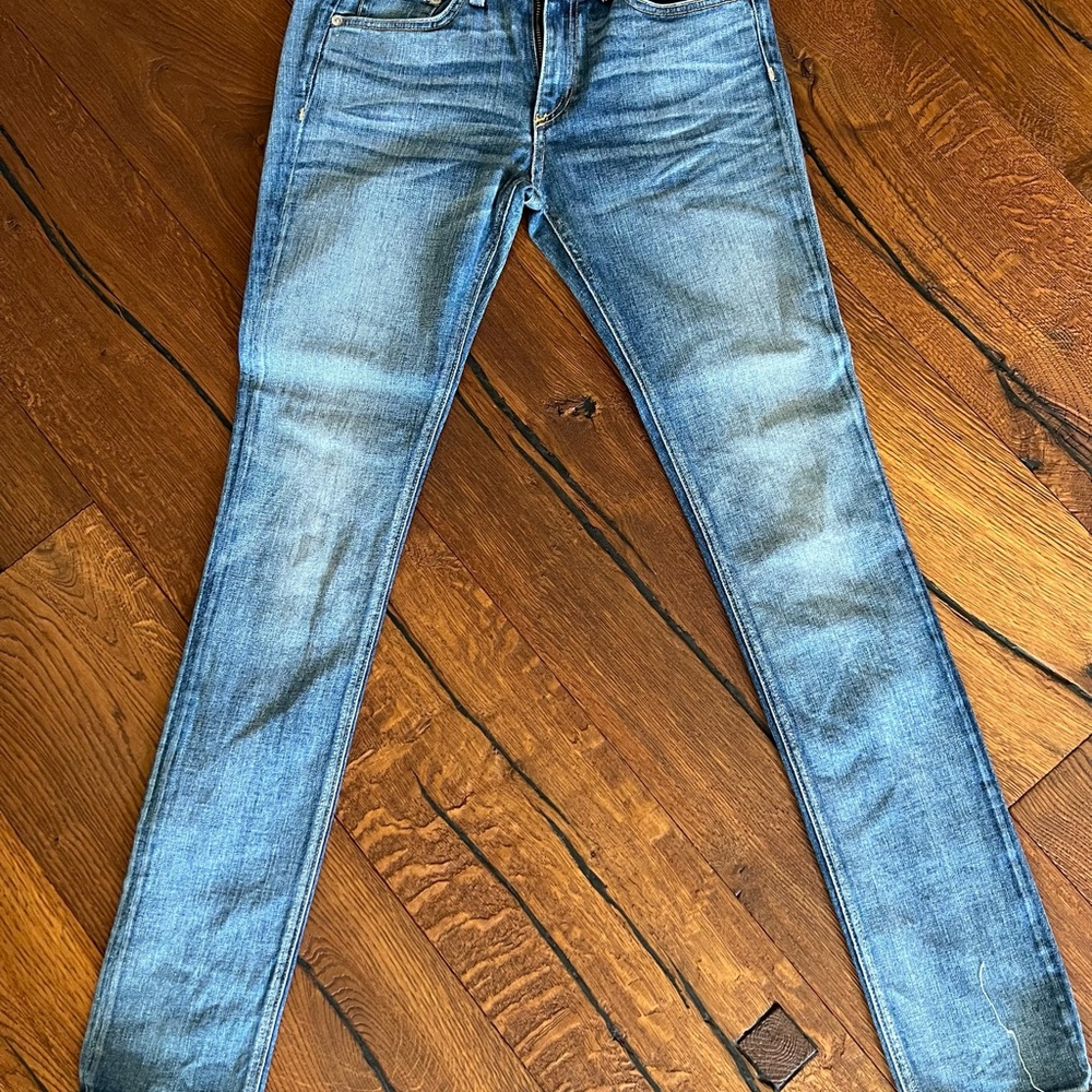 Rag & Bone  Blue Skinny Jeans